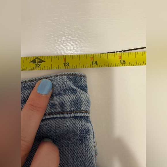 Denim Forum women’s jeans The Yoko High Rise Slim 28L size 27 - Picture 12 of 16